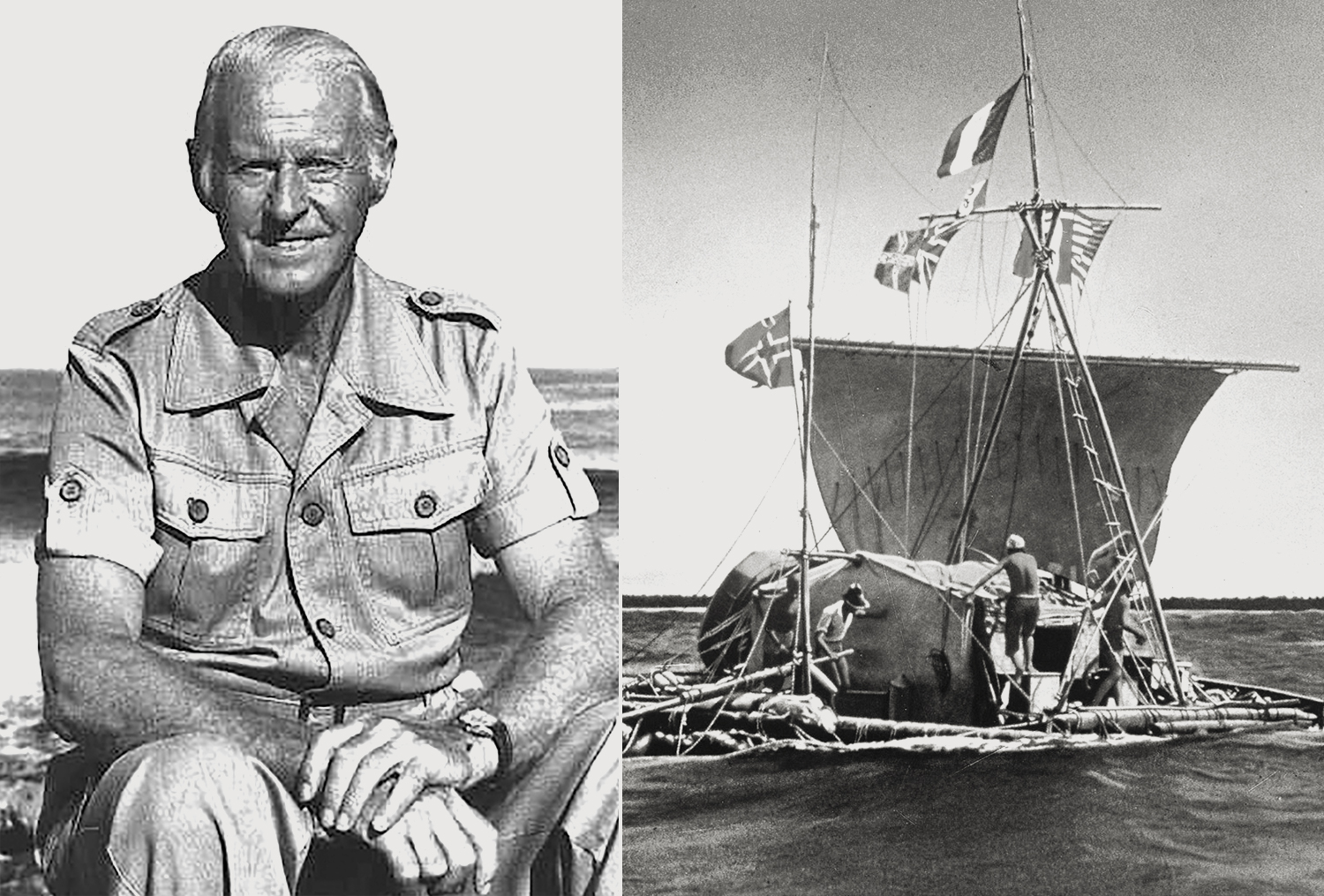 Thor Heyerdahl and the Kon-Tiki raft expedition