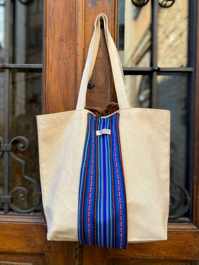 Andina canvas tote bag